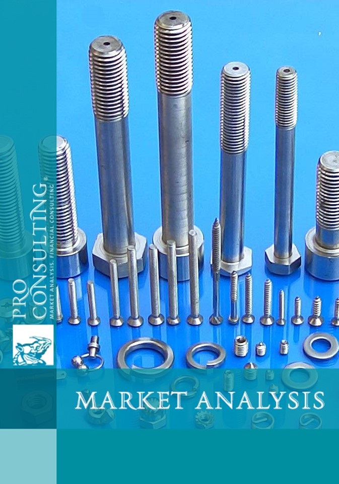 Market research report on construction fasteners (hardware) in Ukraine. 2013